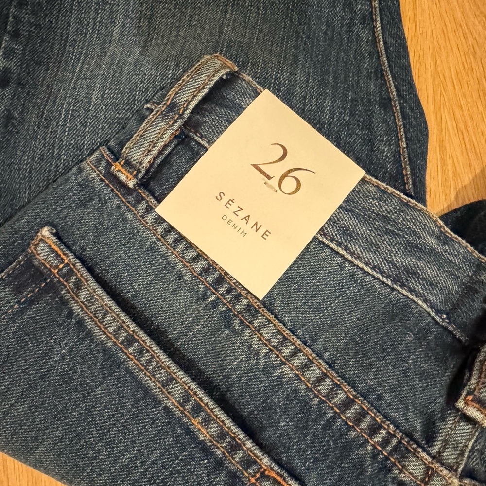 Sézane Blue Denim Jeans